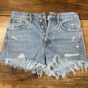 Agolde swap meet shorts size 24